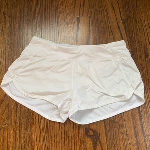 Girls white ivivva shorts